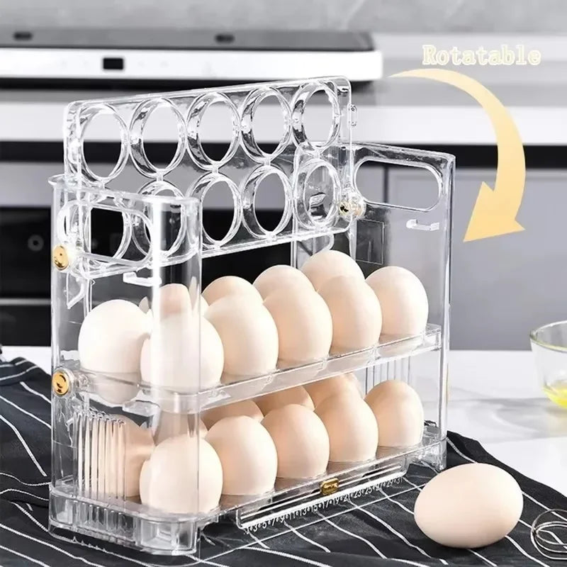 Egg Rack Holder Storage Box Egg Basket Container