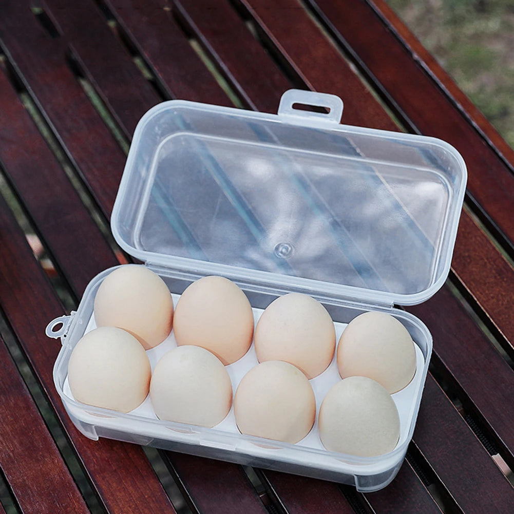 3/4/8 Grids Egg Holder Shockproof Container Case Organizer