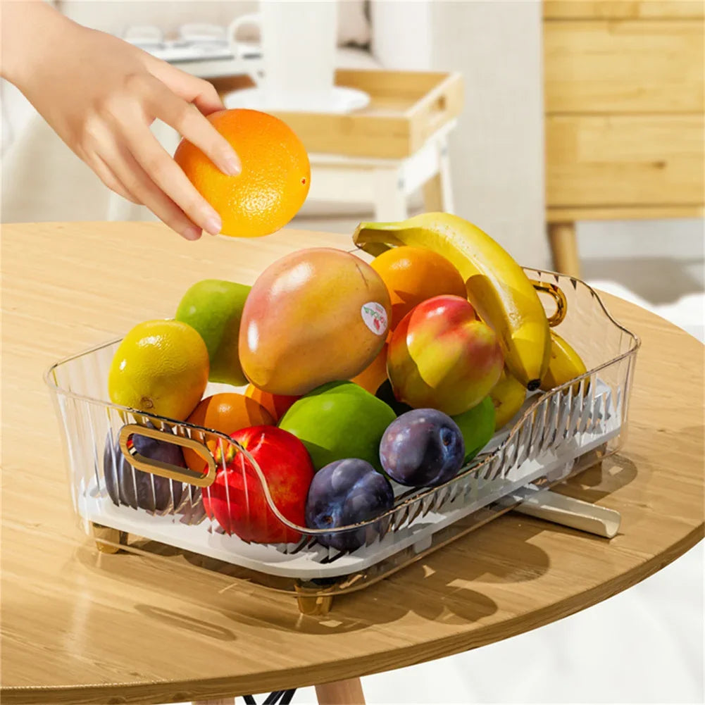 Dish Drying Rack Dish Drainer Removable Utensil Holder