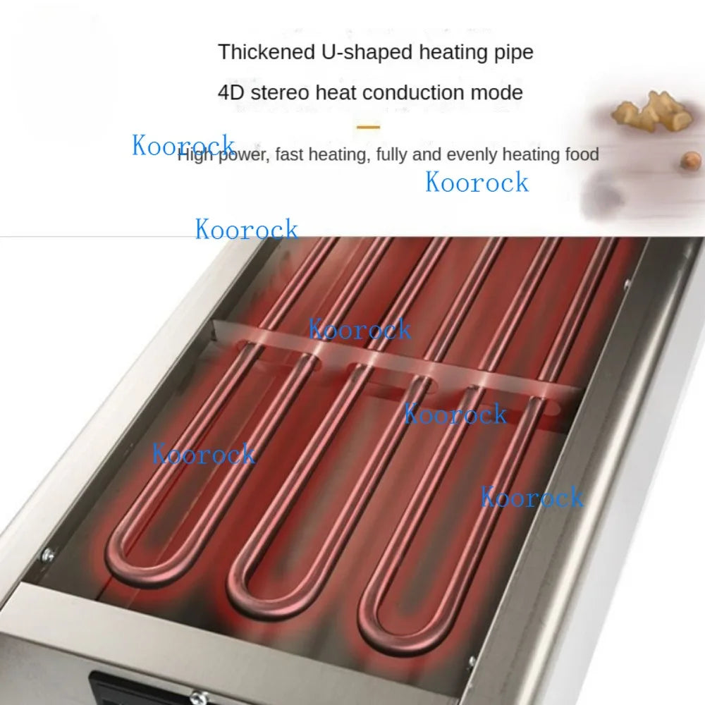 Electric Barbecue Grill Commercial Smoke-Free Indoor Stainless