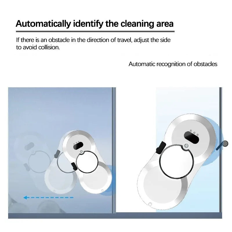 Water Spray Window Cleaning Robot Tank Smart Window