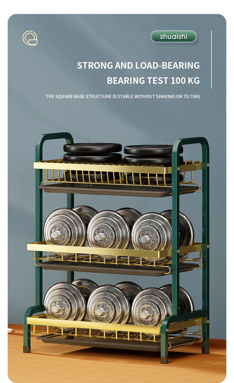 Bowl Rack Draining Dish Storage Green Dishes Storage