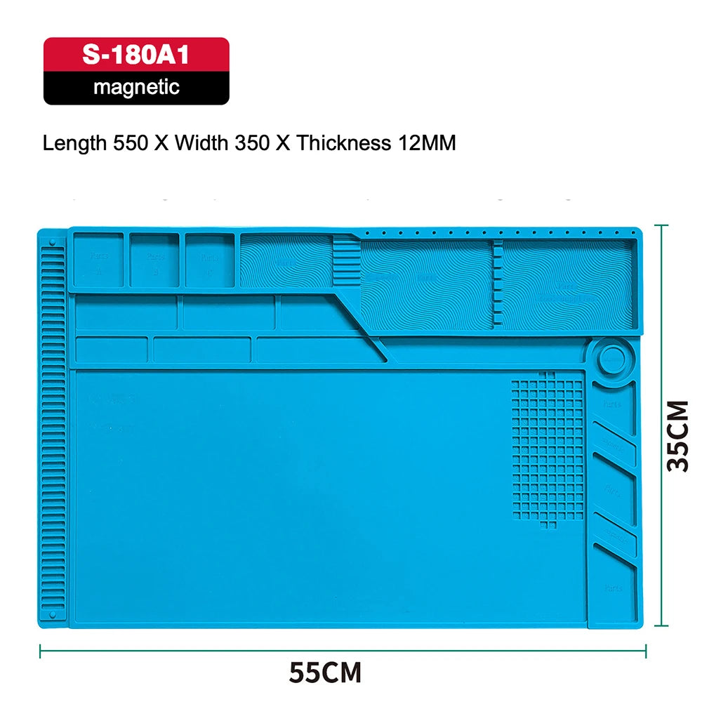 Soldering Silicone Mat Work Mat Heat Anti-Static Esd