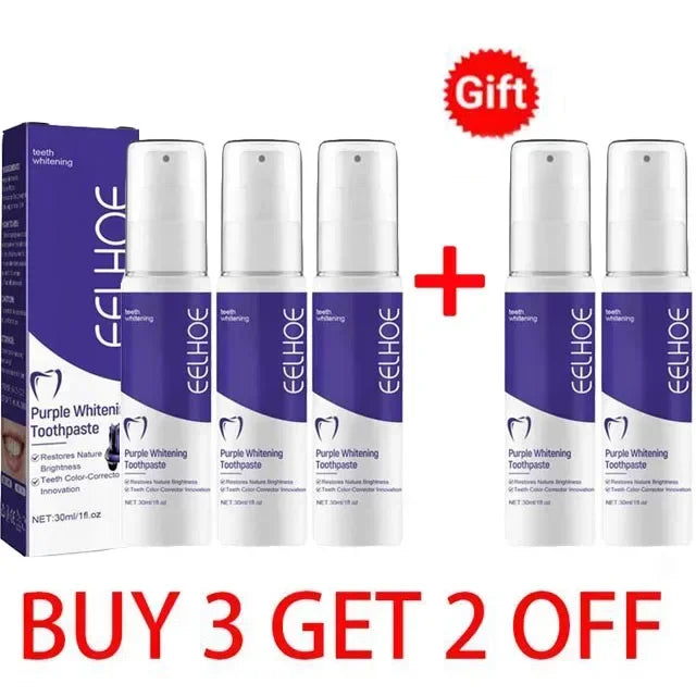 Dental Whitening Toothpaste Instant Teeth Whitening Cleaning