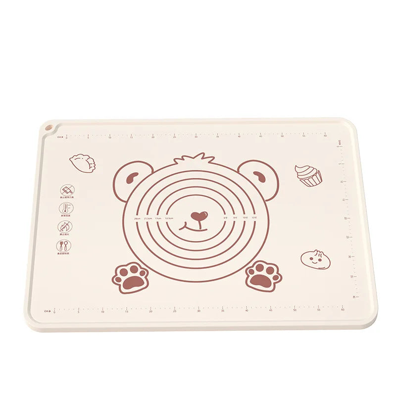 Antibacterial Silicone Mat Thickened Kneading Mat Food Grade