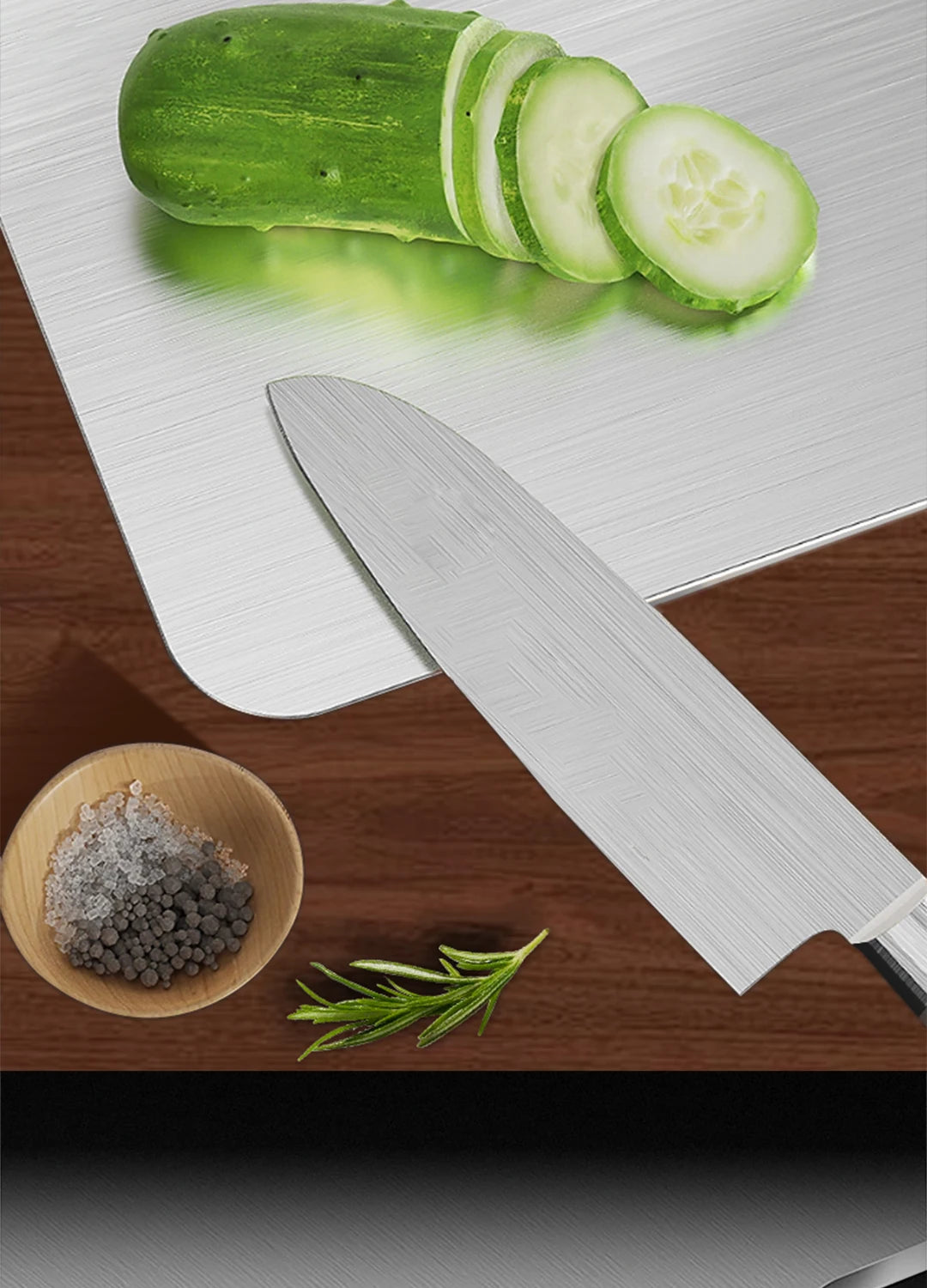 Food Grade Pure Titanium Cutting Board - Antibacterial