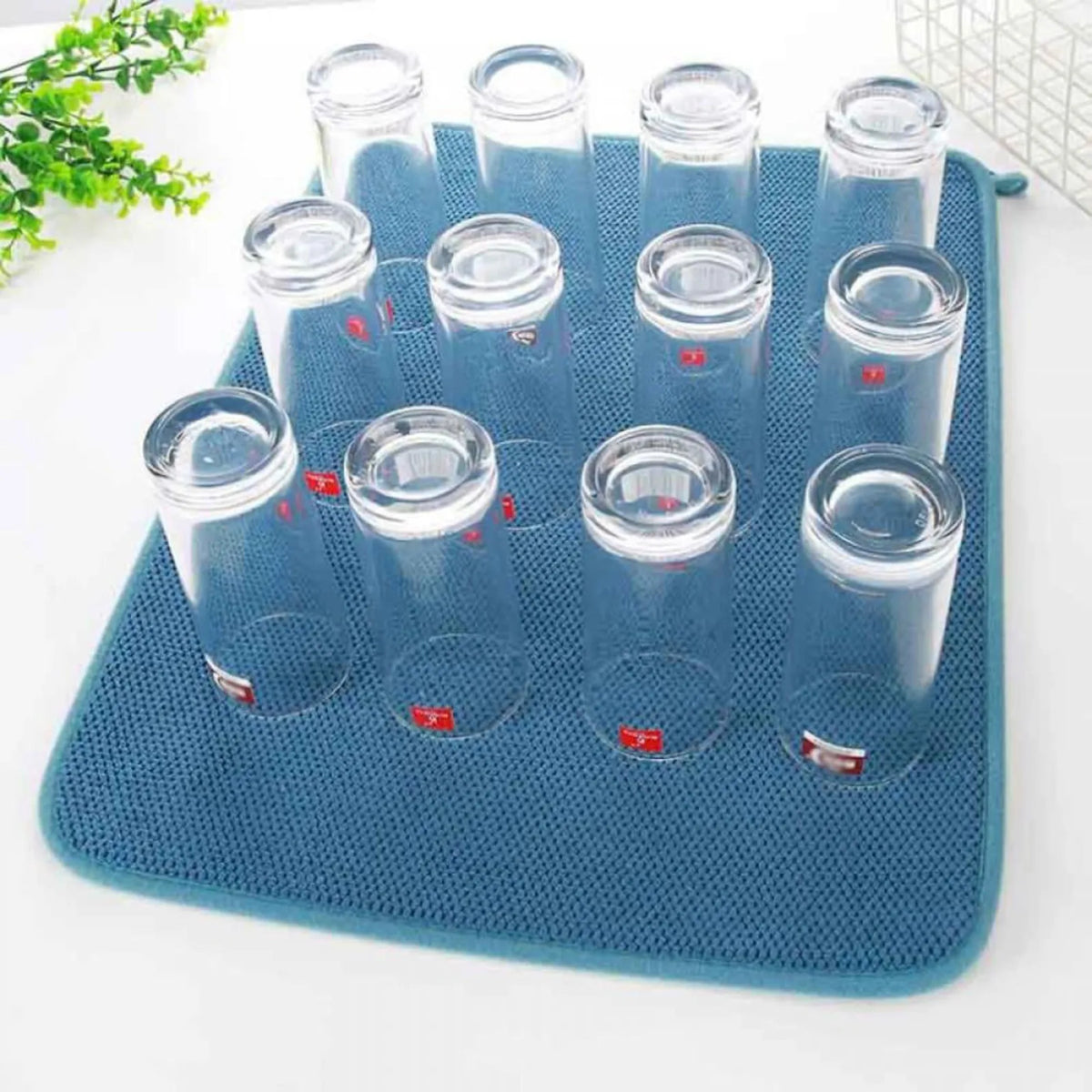 Dish Drying Mats Absorbent Microfiber Dish Mat 40x30cm