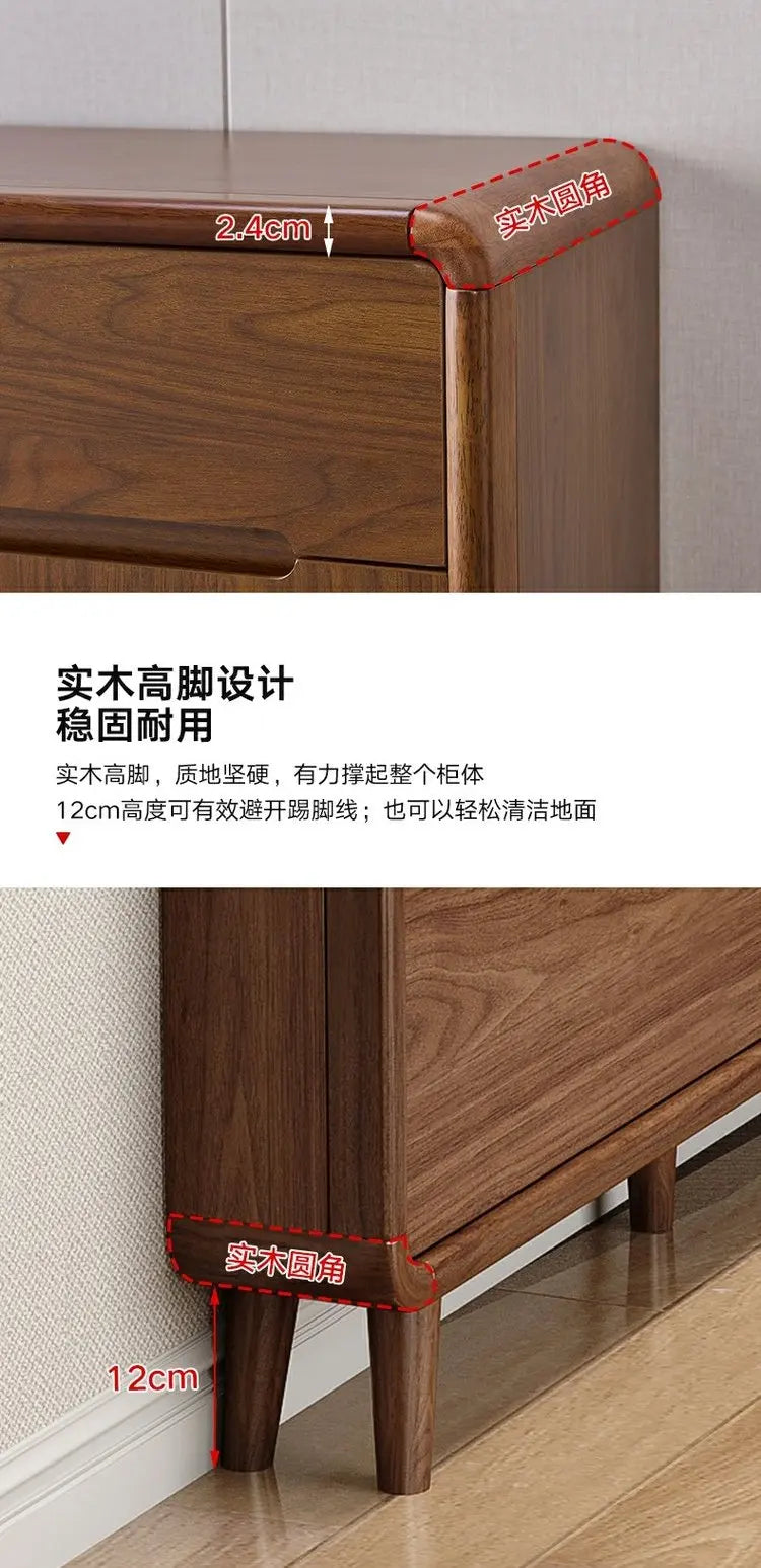Modern Organizer Shoe Cabinet Storage Mobile Display Living