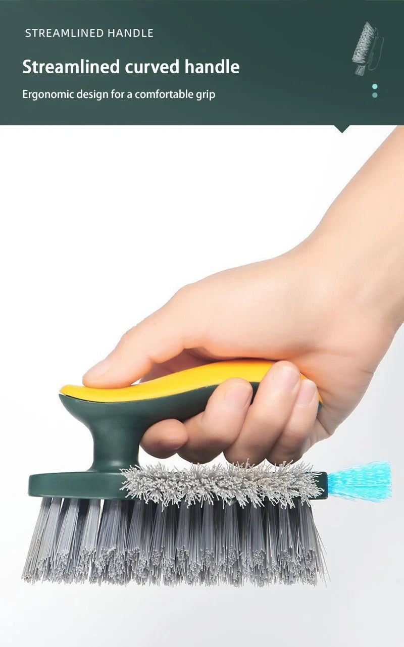 In Brush Squeegee Gap Groove Cleaning Glass Scraper