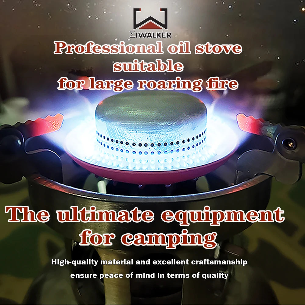 Iwalker G53s Outdoor Camping Fuel Stove Silent Burner