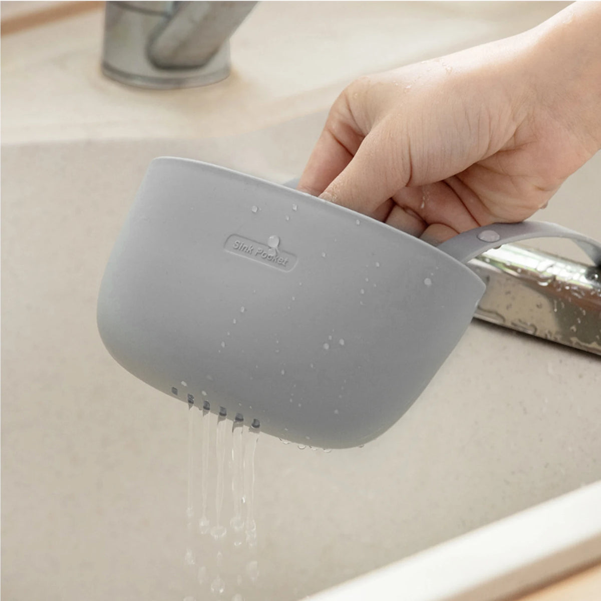 Sink Sponge Holder Storage Drain Basket Layer Hanging