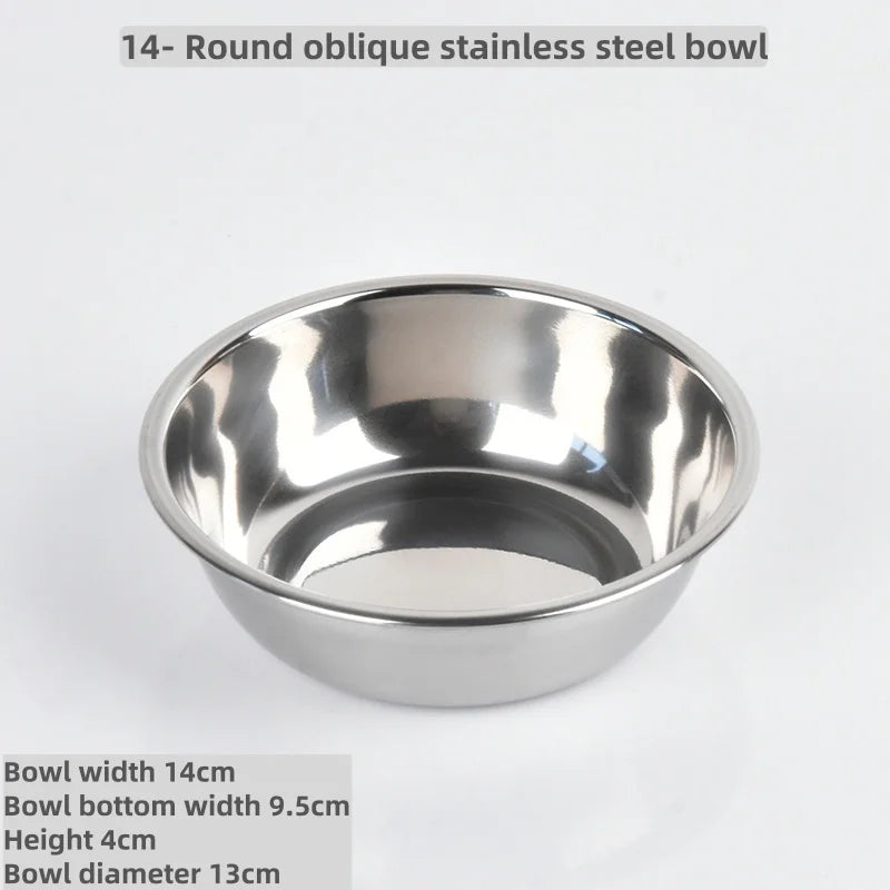 Dog Double Bowl Silicone Mat Cat Pet Food