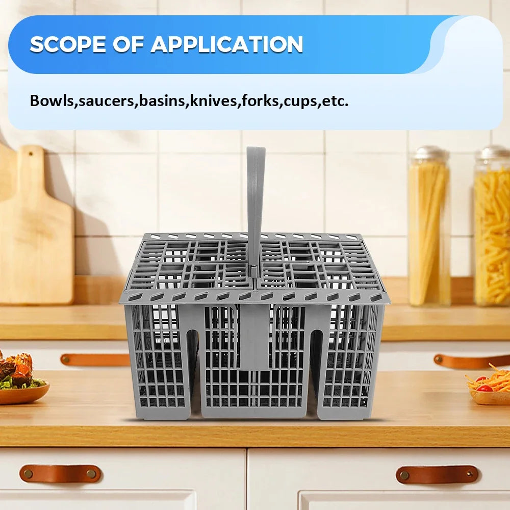 Detachable Dishwasher Cutlery Basket Tableware Fork Spoon Cutlery