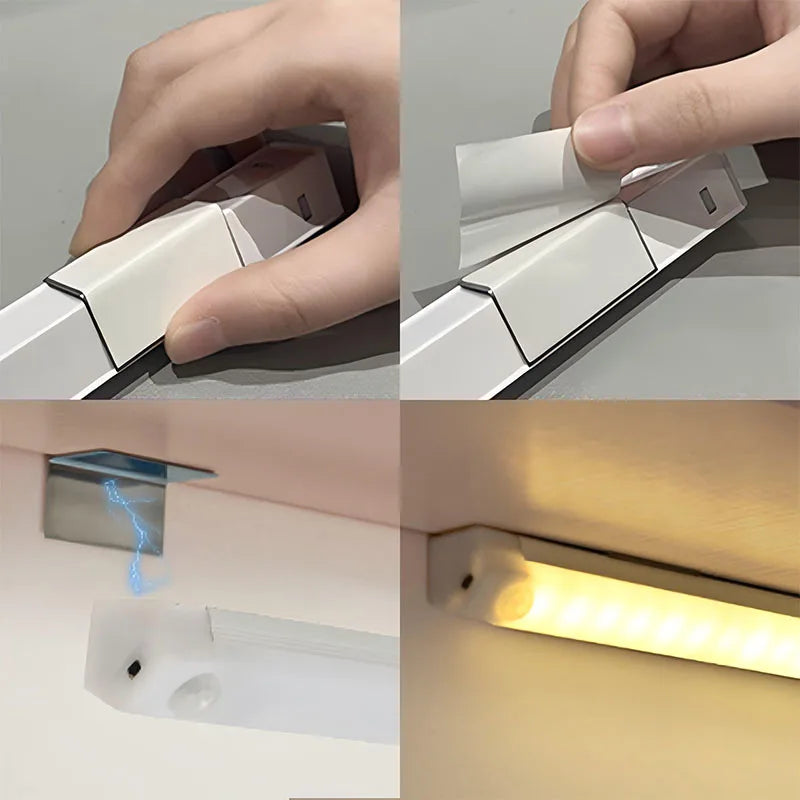 90 Led Light Strip Usb Rechargeable Lights Magnetic