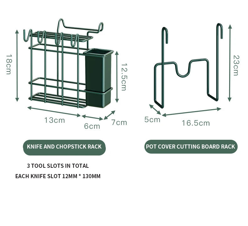 Bowl Rack Draining Dish Storage Green Dishes Storage