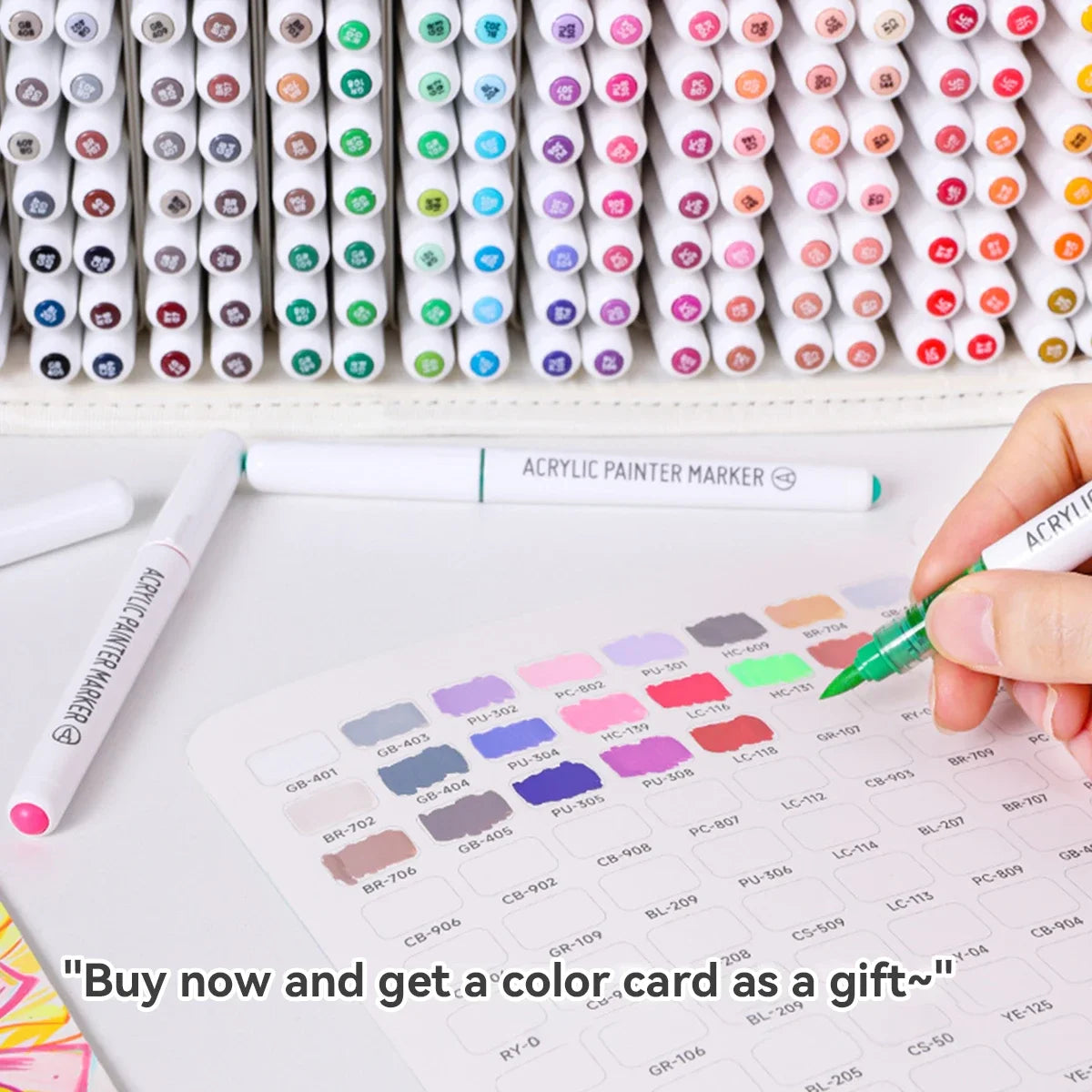 Languo 96-288 Colors Direct Liquid Colors Acrylic Paint