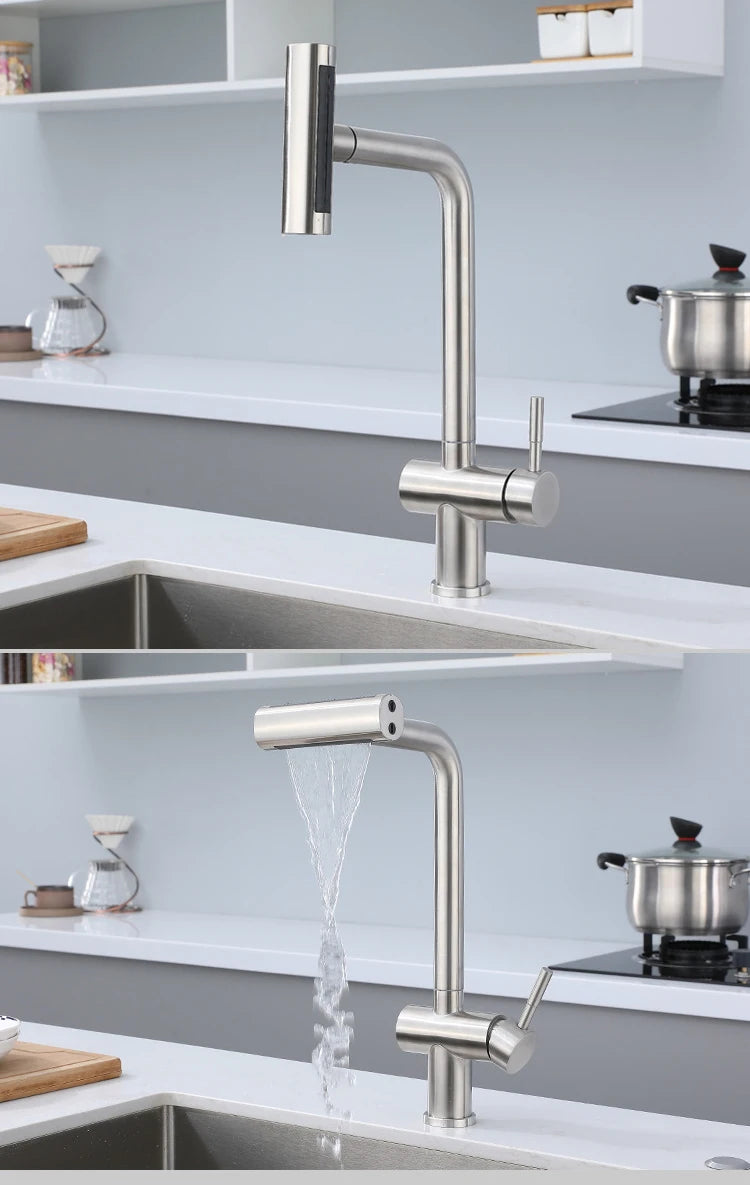 Fly Rain Touch Faucets 304 Stainless Steel Cold