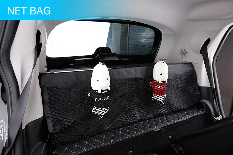 Trunk Curtain Cover Trunk Storage Bag Net Trunk