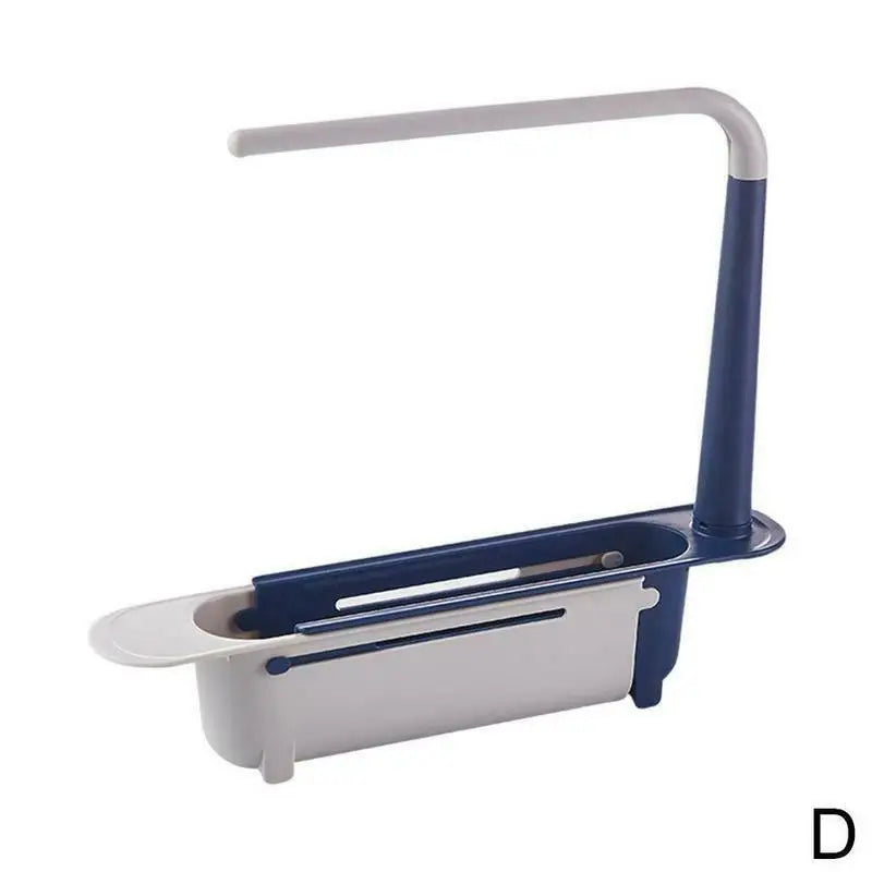 Sink Drain Rack Telescopic Sink Shelf Sinks Organizer