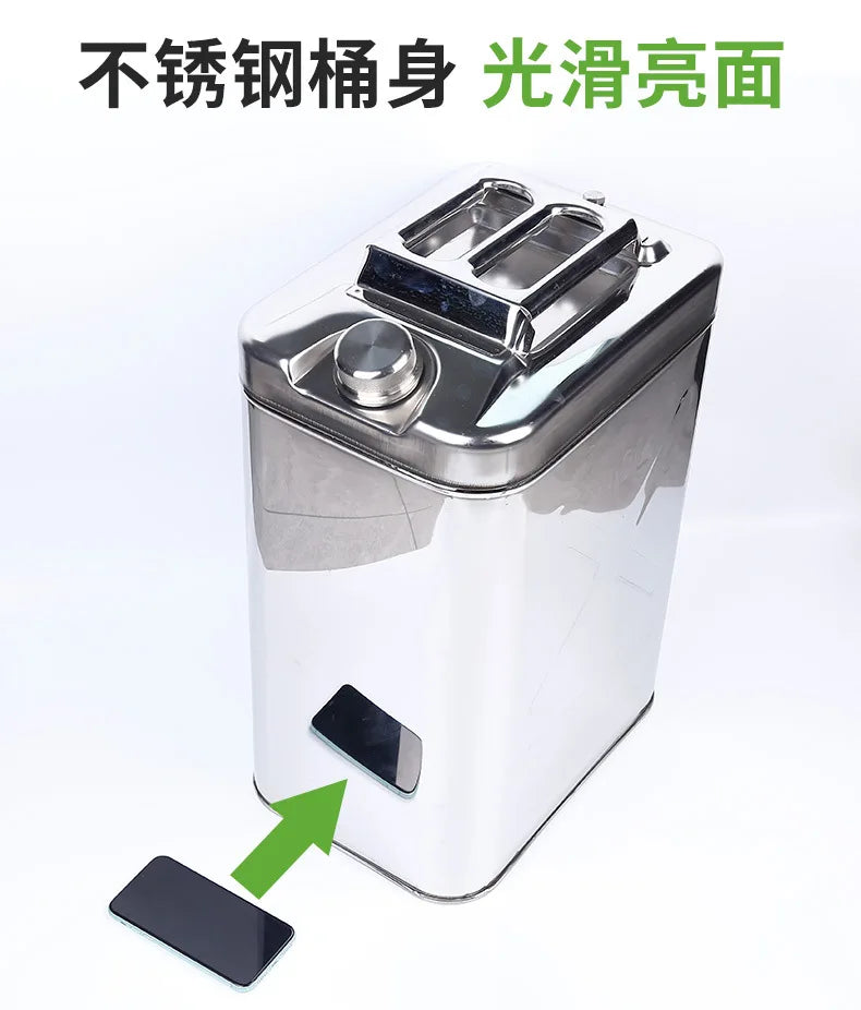304 Stainless Steel Storage Container 10l 20l 30l