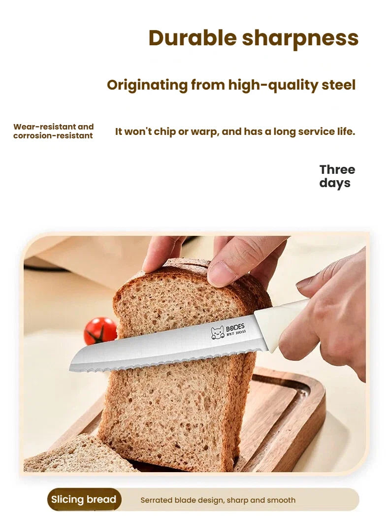 Bread Knife Serrated Edge Sandwich Toast Slicing Knife