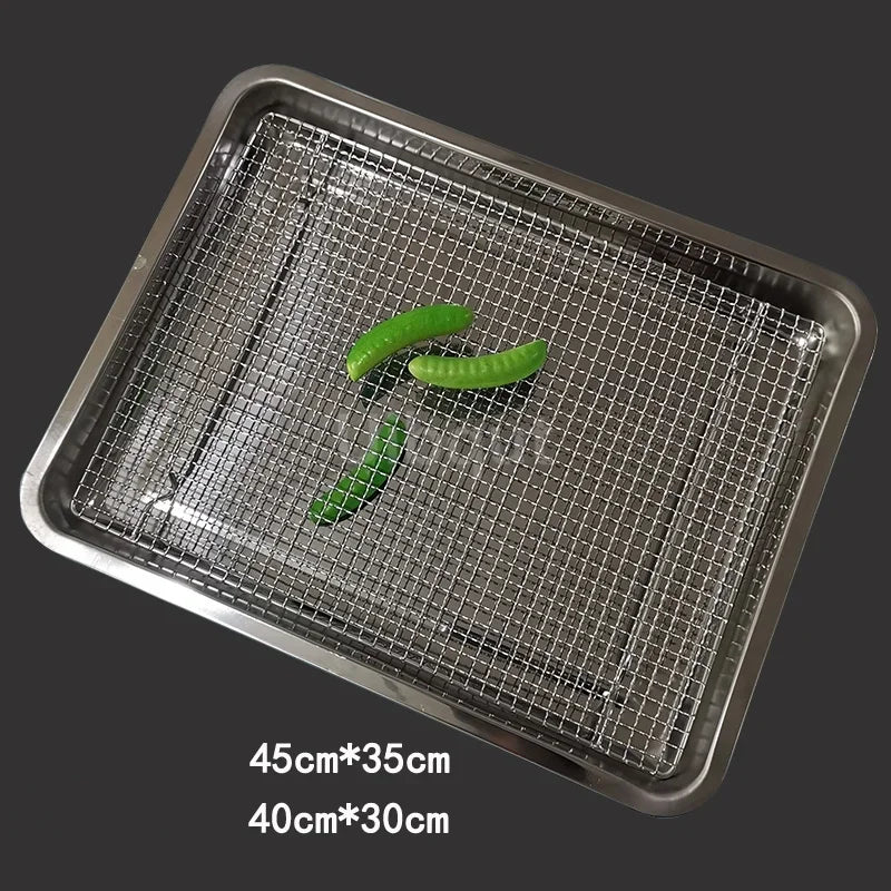 304 Stainless Steel Oven Square Barbecue Bbq Mesh