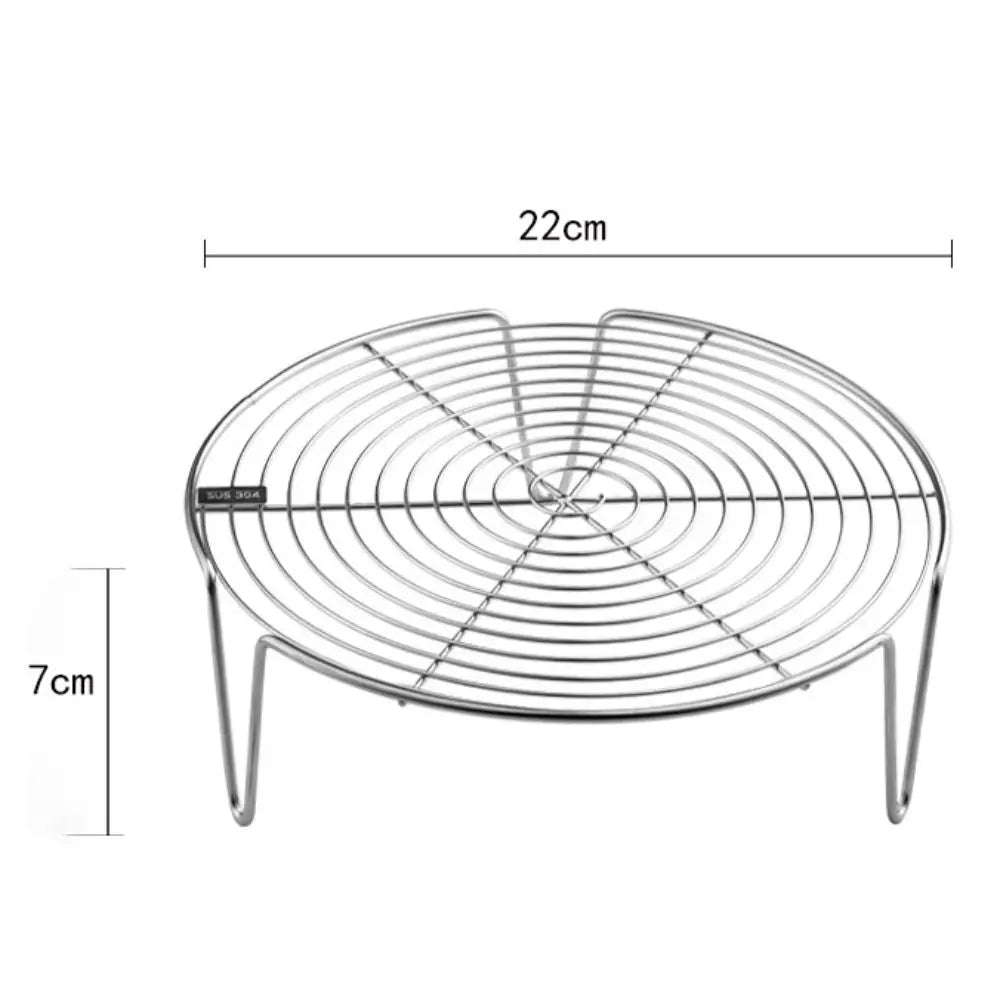 304 Stainless Steel Steamer Rack Pot Steaming Tray