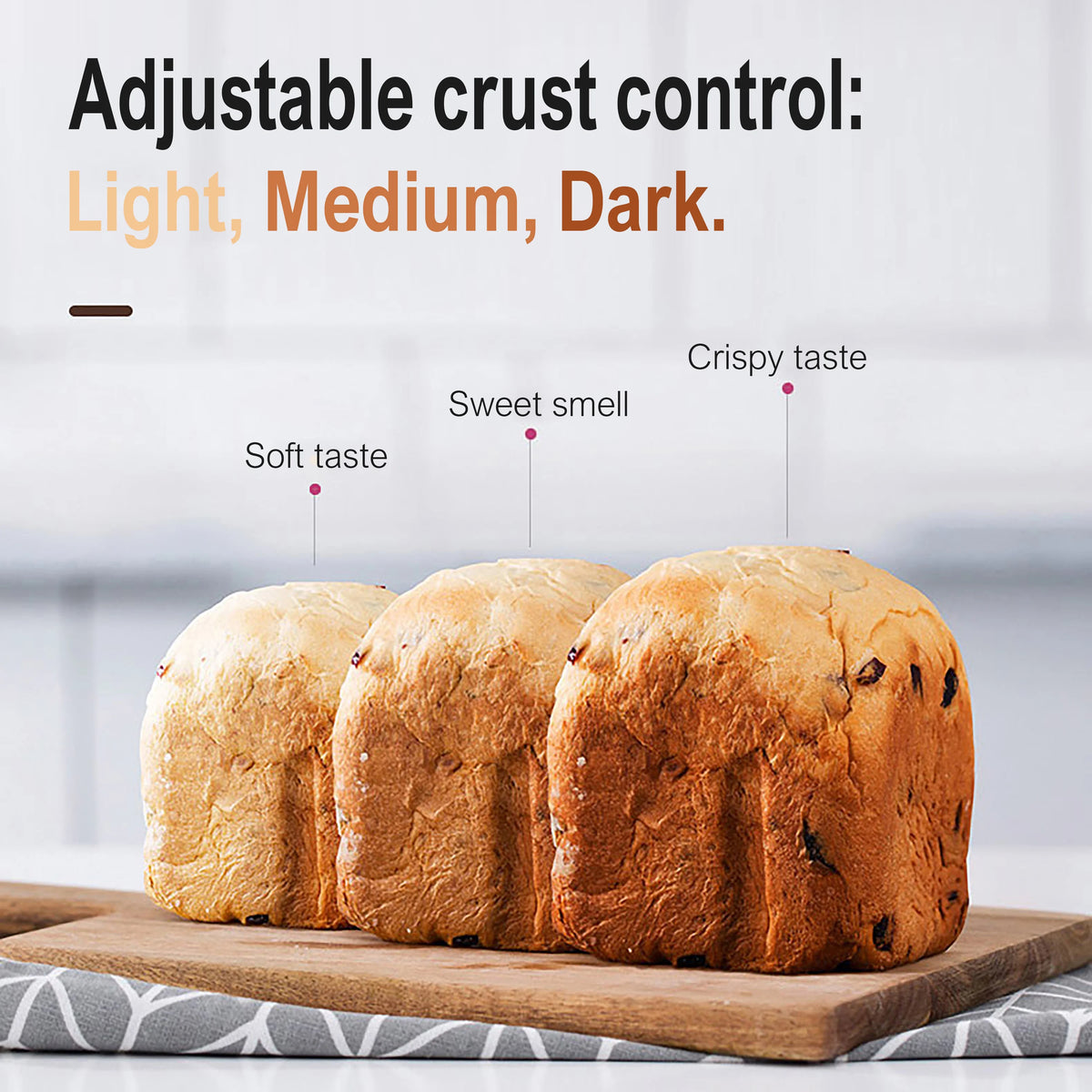 5kg Automatic Bread Machine 850w Programmable Bread Maker