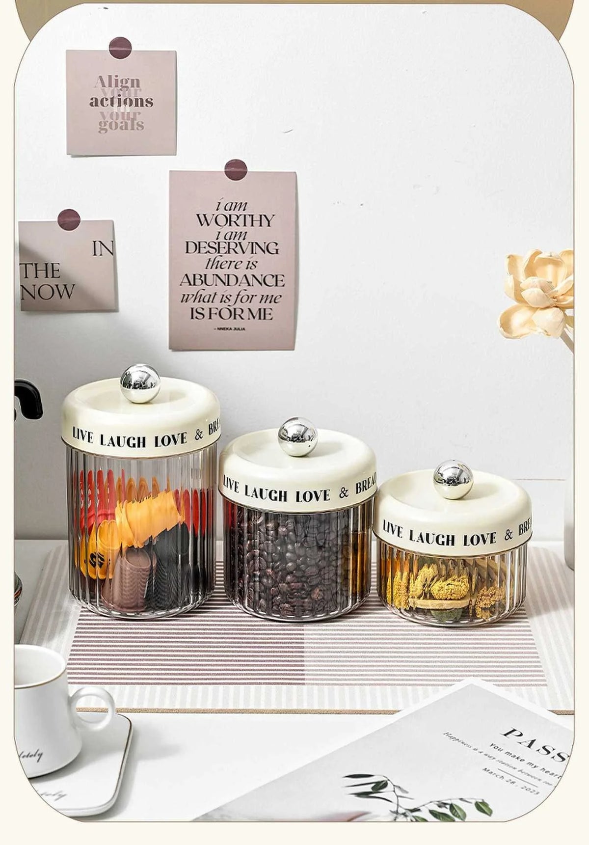 Airtight Food Storage Containers - Bpa-Free Canisters Grains/Dry