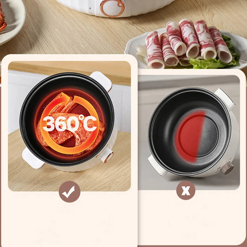 5l/3l Electric Rice Cooker Double Layer Pan Non-Stick