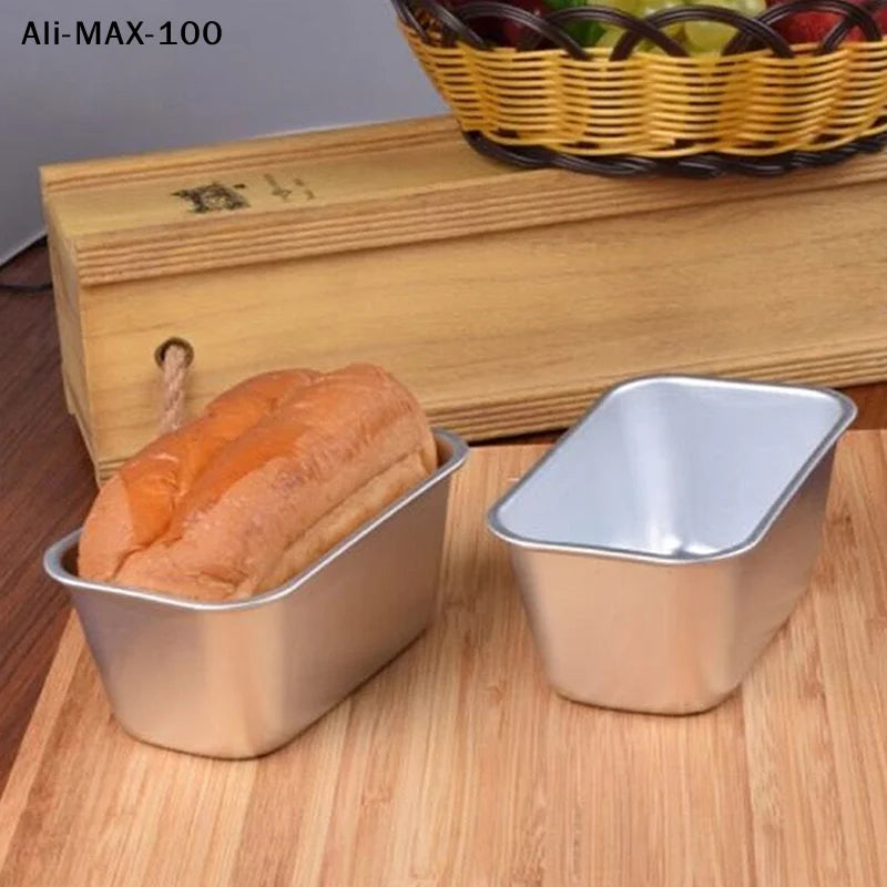 Ays 1pc Rectangular Mold Aluminum Alloy Lunch Meat