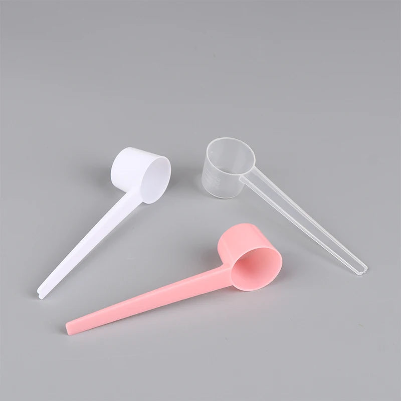 10pcs 5g Plastic Measuring Spoons Scoops Coffee Protein