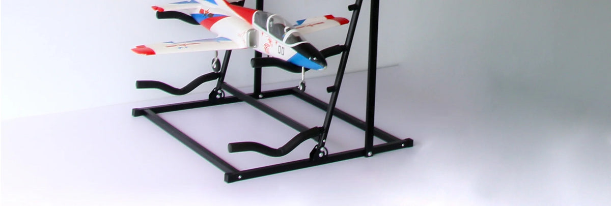 Adjustable Multi-Layer Model Aircraft Storage Rack Indoor Fixed