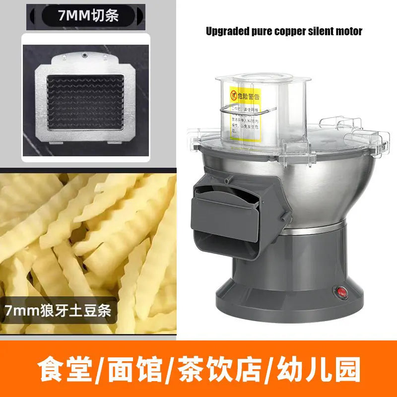 Electric Potatoes French Fries Chips Cutter Slicer Carrot