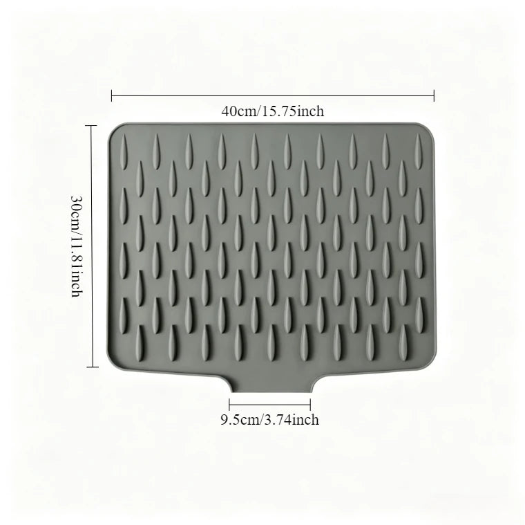 Silicone Dish Drying Mat Counter - Heat Resistant