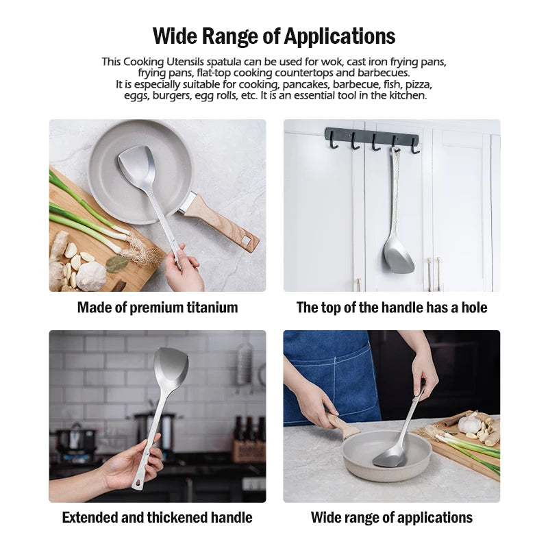 Boundless Voyage Titanium Spatula Ultralight Food Turner