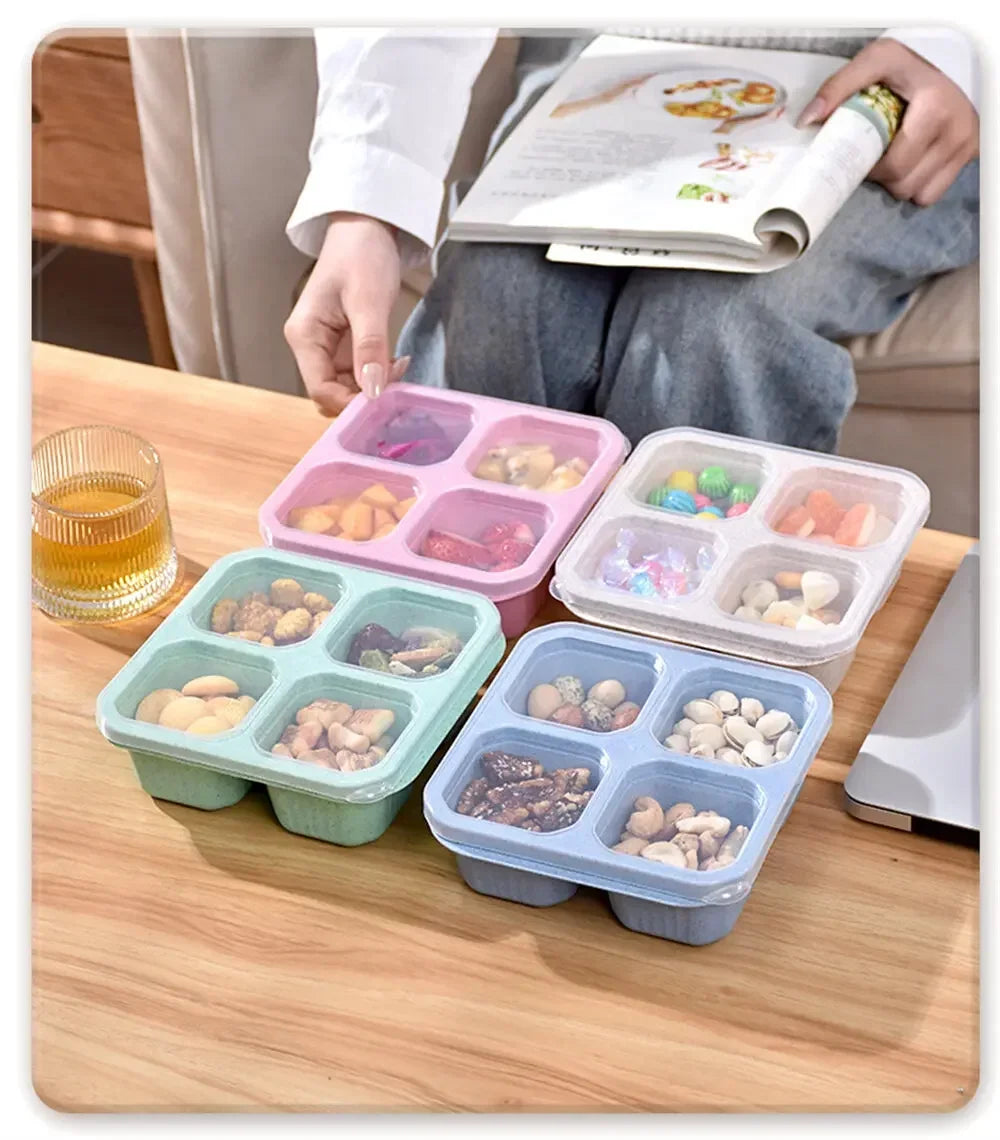 Grid Snack Containers Reusable Meal Prep Lunch Containers
