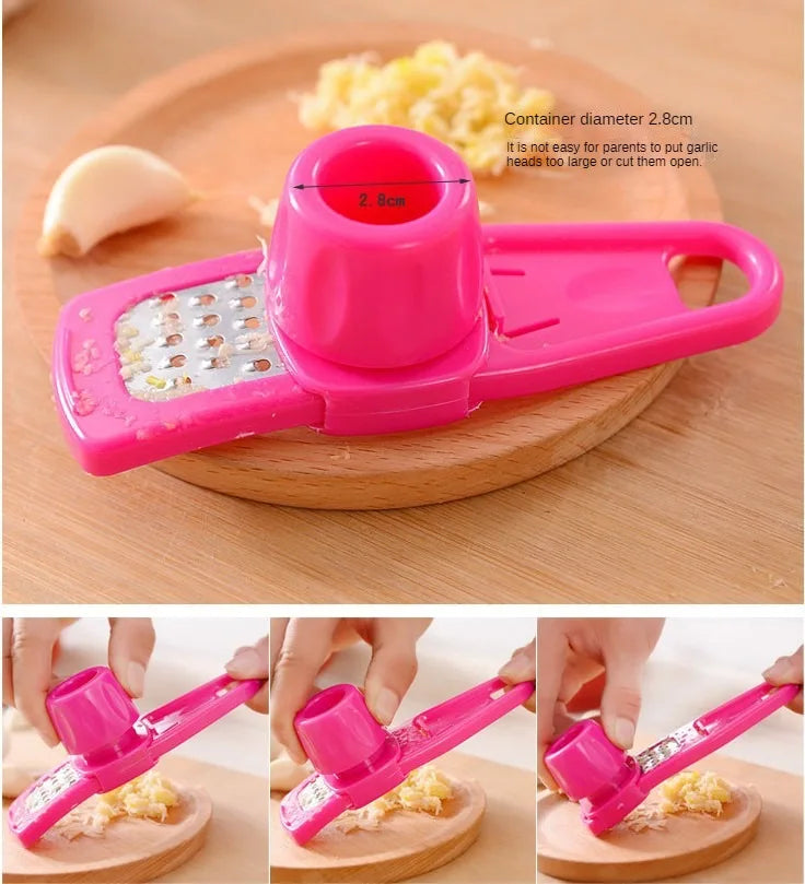 Pack Mini Garlic Grinder Creative Garlic Press Garlic