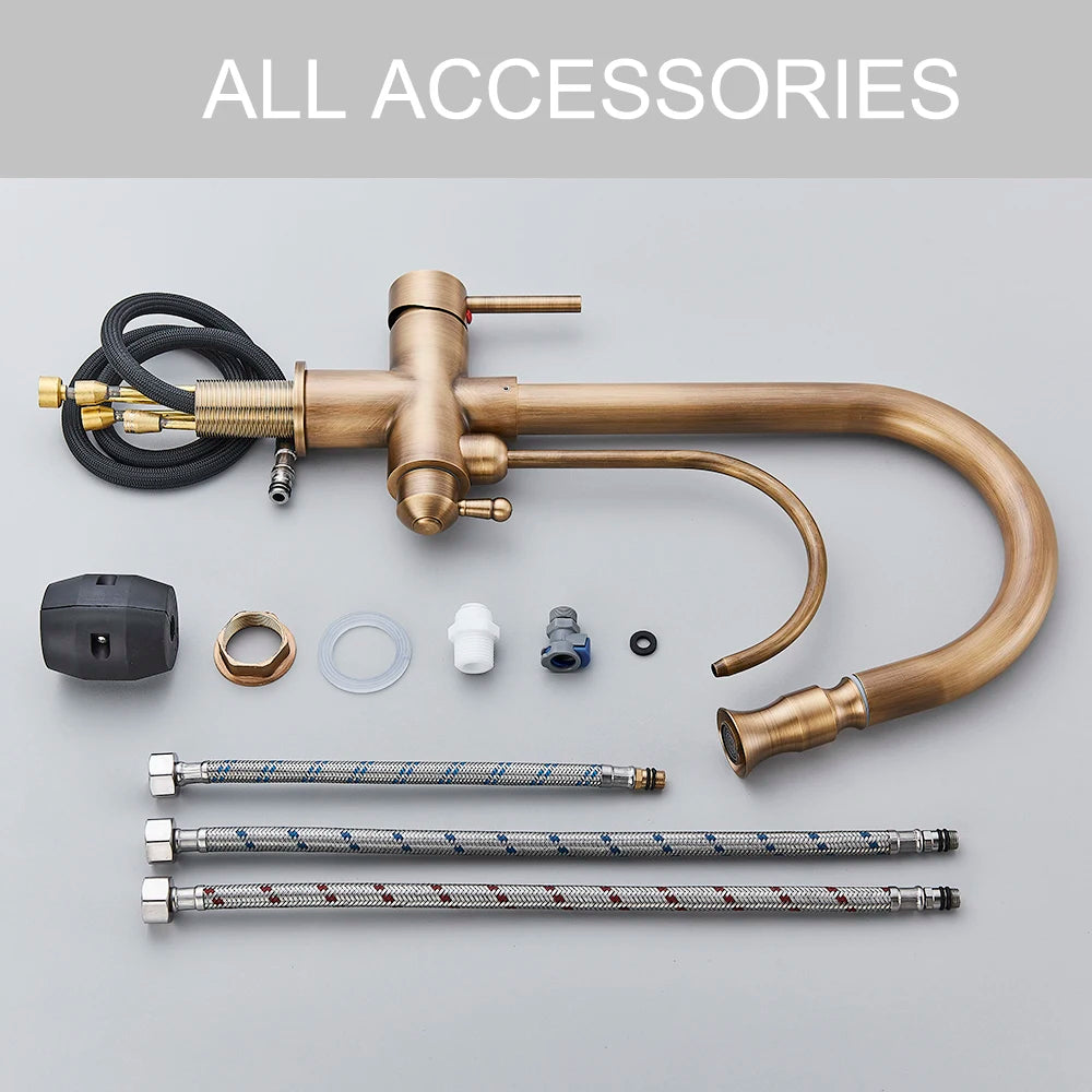 Antique Touch On Filter Sink Faucets Ways Pure