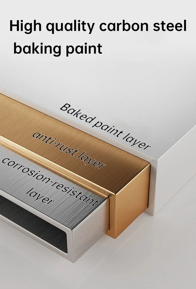 Pull Out Organizer Slide Rails Drawer Type Storage