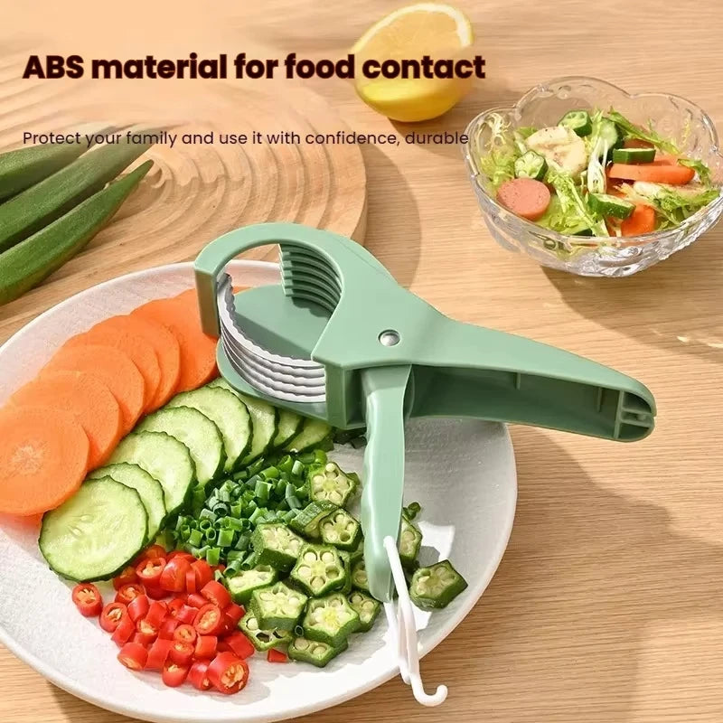 Stainless Steel Vegetable Fruit Slicer Multi Functional Salad