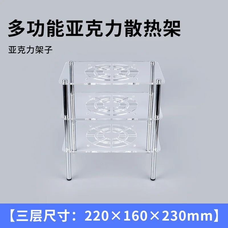 Mesh Design Cooling Rack 12cm Usb Fan -