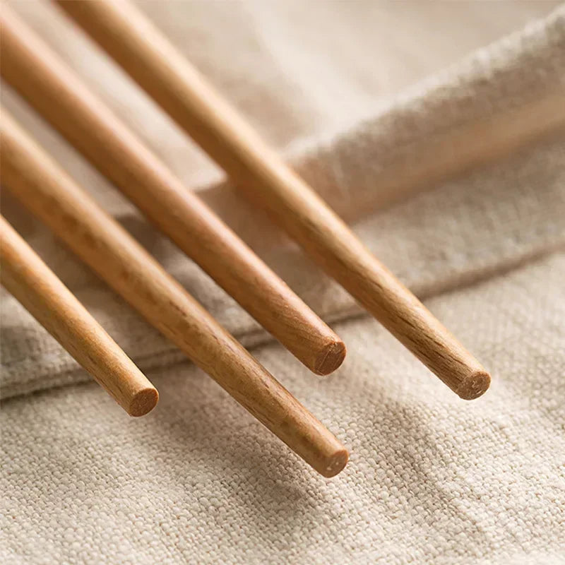 Japanese Extra Long Wooden Chopsticks Polished Beech Wood