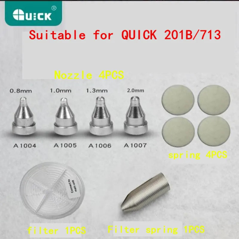 Quick201b Electric Suction Gun 201b Heater Assembly Filter