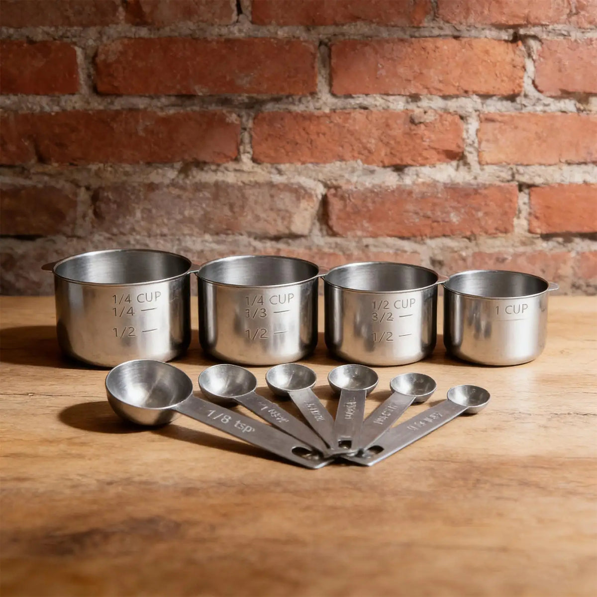 Measuring Cups Premium Stackable Measuring Spoon Scale Stainless