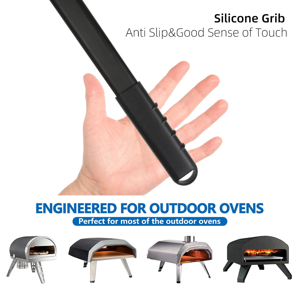 15 16 Inch Big Pizza Peel Perforated Shovel