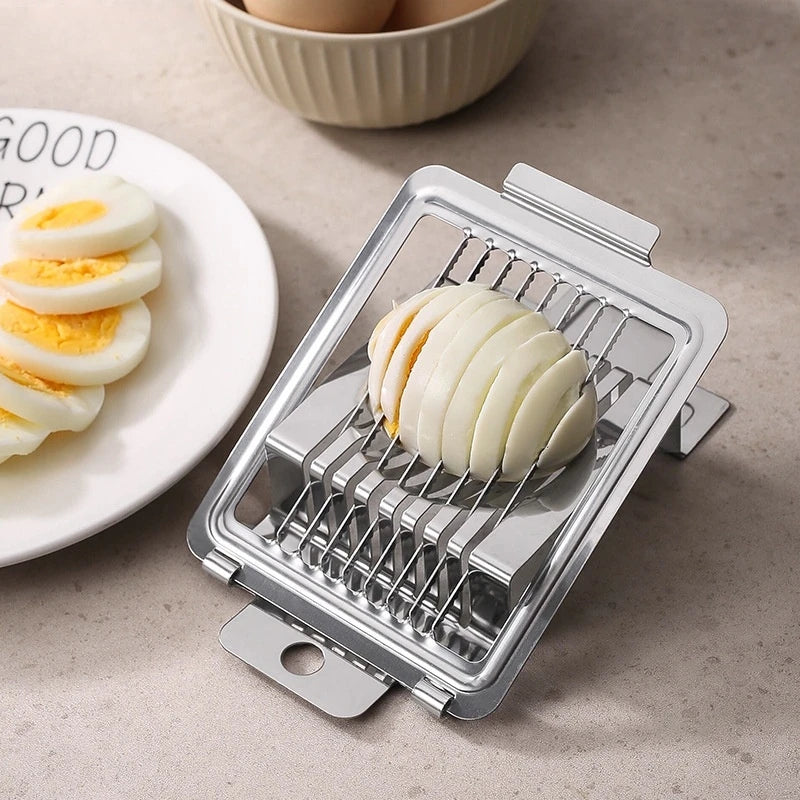 Egg Slicers Chopper Stainless Steel Fruit Salad Ham