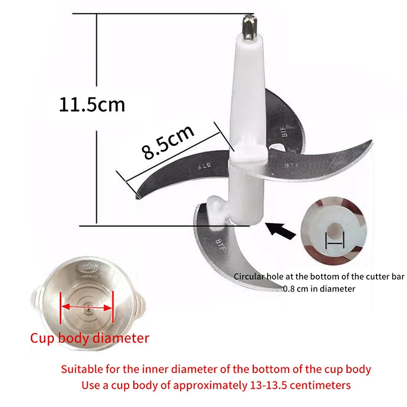 2l/3l/4l Meat Grinder Electric Meat Grinder Blade Food