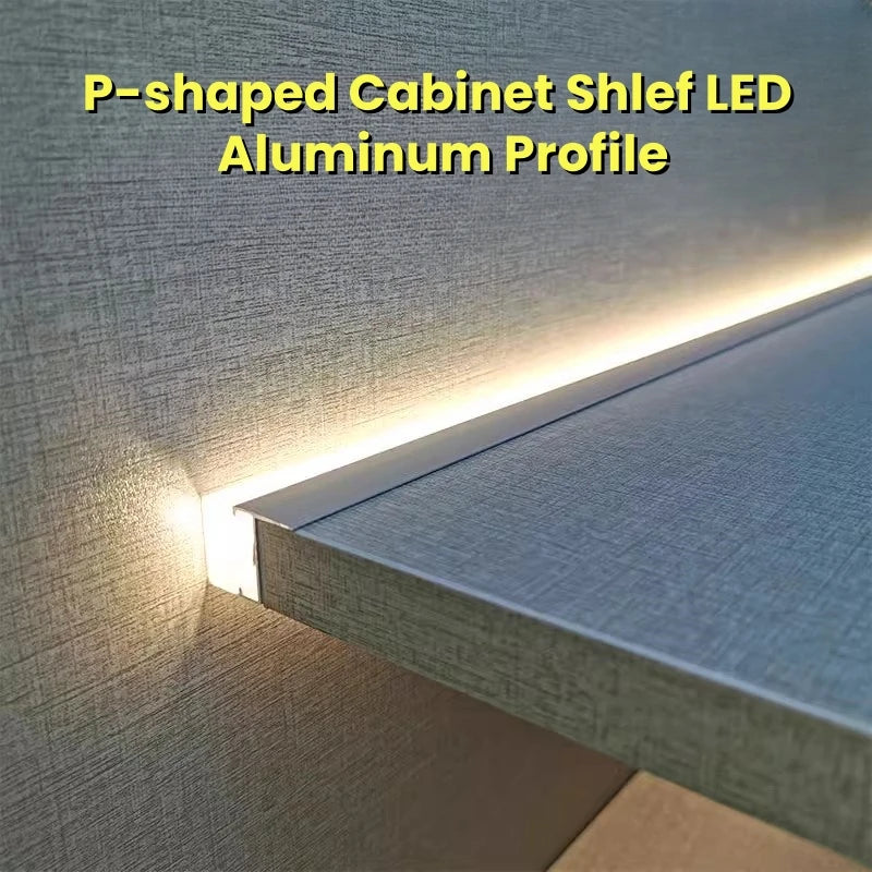 Recessed Splint Led Cabinet Shelf Lamp Aluminum Profile