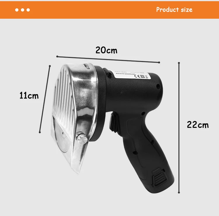 Battery Kebab Slicer Cordless Shawarma Doner Knife Battery